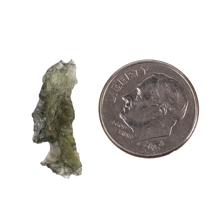 Moldavite 0.80 g 21x8x5mm - InnerVision Crystals