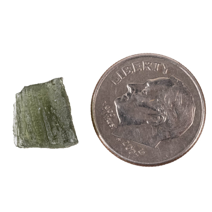 Moldavite 0.84 g 10x10x6mm - InnerVision Crystals
