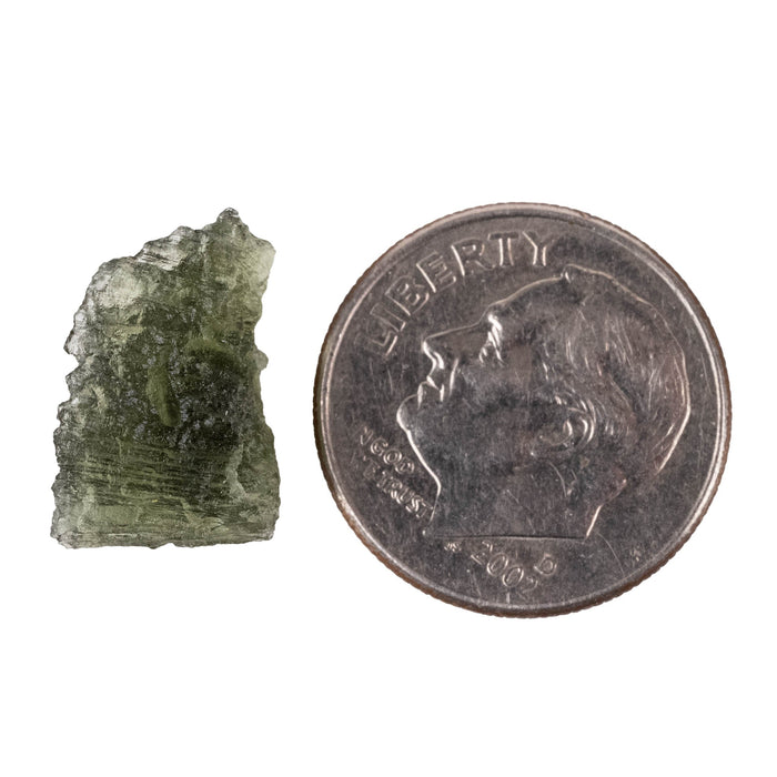 Moldavite 0.87 g 13x9x7mm - InnerVision Crystals
