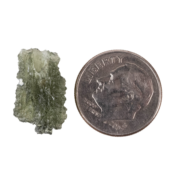 Moldavite 0.91 g 17x10x5mm - InnerVision Crystals