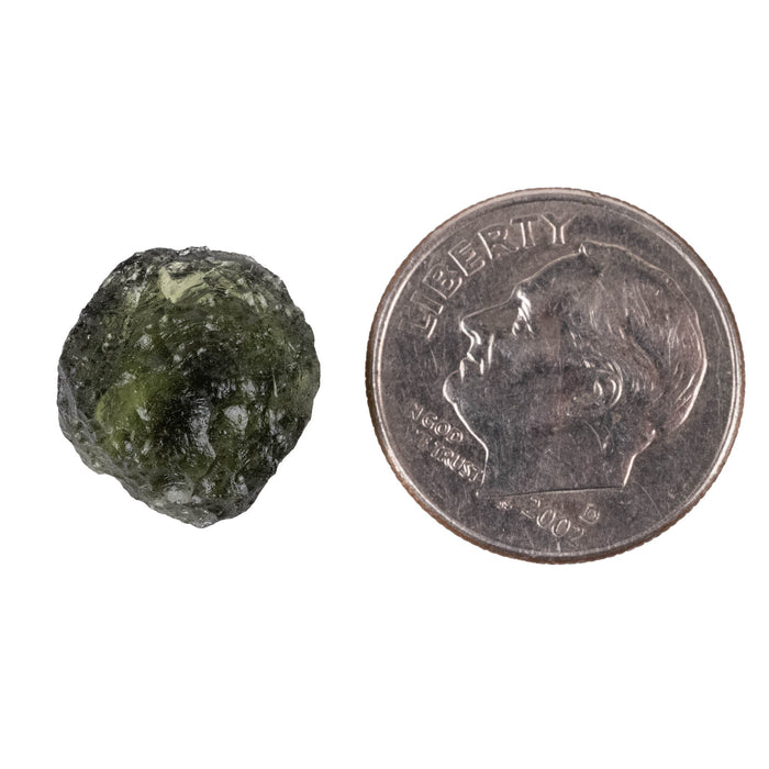 Moldavite 0.99 g 11x11x5mm - InnerVision Crystals