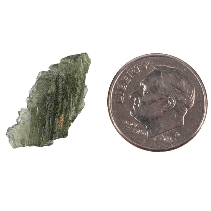 Moldavite 1.02 g 20x10x6mm - InnerVision Crystals