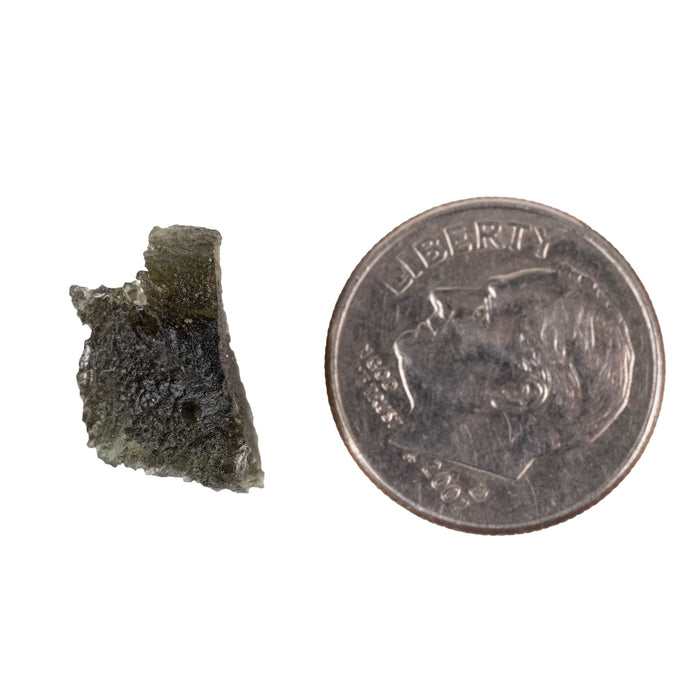 Moldavite 1.04 g 14x9x8mm - InnerVision Crystals