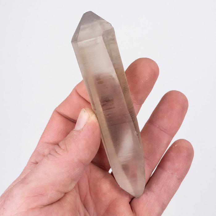 Smoky Lemurian Seed Crystal 66 g 112x24mm - InnerVision Crystals
