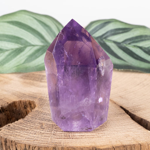 Amethyst Polished Point 72 g 54x33mm - InnerVision Crystals