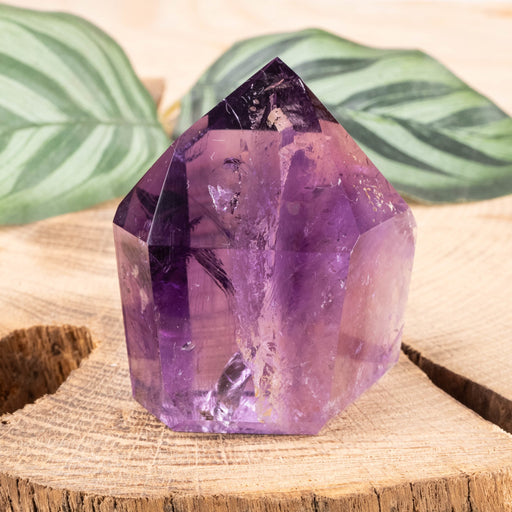 Amethyst Polished Point 88 g 50x40mm - InnerVision Crystals
