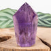 Amethyst Polished Point 90 g 61x36mm - InnerVision Crystals