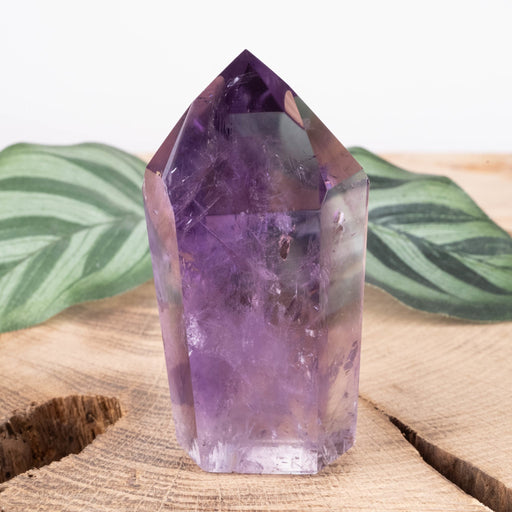 Amethyst Polished Point 91 g 66x35mm - InnerVision Crystals