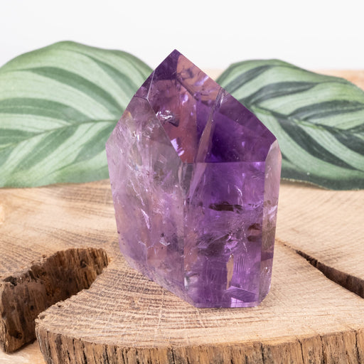 Amethyst Polished Point 94 g 56x44mm - InnerVision Crystals