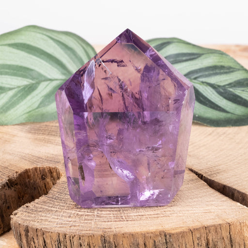 Amethyst Polished Point 94 g 56x44mm - InnerVision Crystals