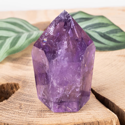Amethyst Polished Point 96 g 58x37mm - InnerVision Crystals
