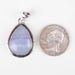 Blue Lace Pendant 7.32 g 37x20mm - InnerVision Crystals