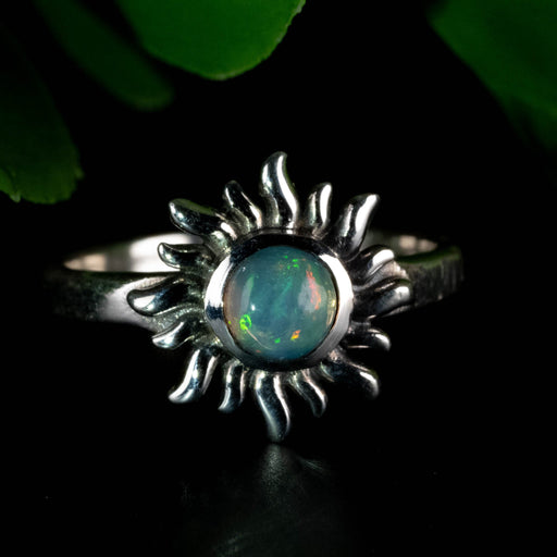 Opal Ring 5mm Size 6.5 - InnerVision Crystals