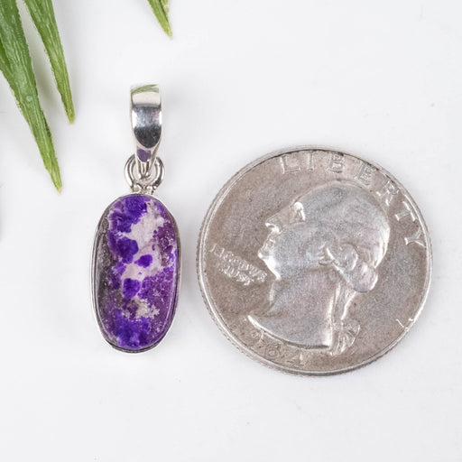 Sugilite Pendant 2.70 g 29x9mm - InnerVision Crystals