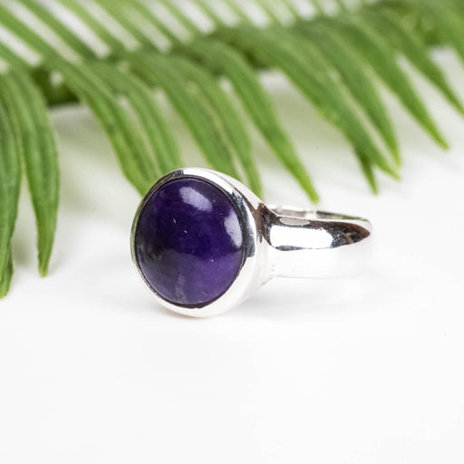 Sugilite Ring 10mm Size 6.5 - InnerVision Crystals