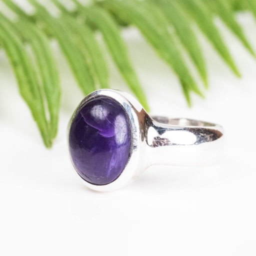 Sugilite Ring 10x8mm Size 6.5 - InnerVision Crystals