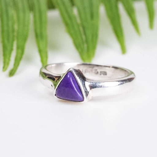 Sugilite Ring 6mm Size 5.5 - InnerVision Crystals