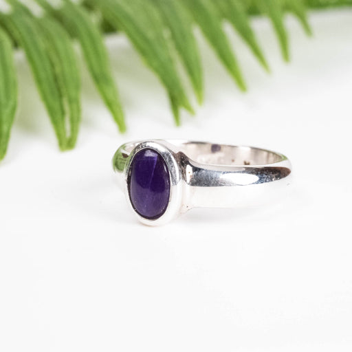 Sugilite Ring 6x4mm Size 5.5 - InnerVision Crystals