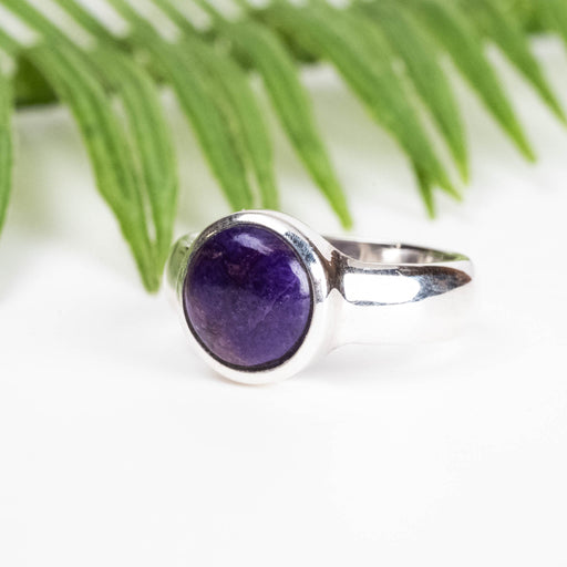 Sugilite Ring 8mm Size 6.5 - InnerVision Crystals