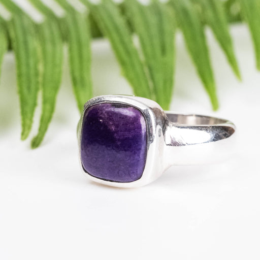 Sugilite Ring 9mm Size 6.5 - InnerVision Crystals