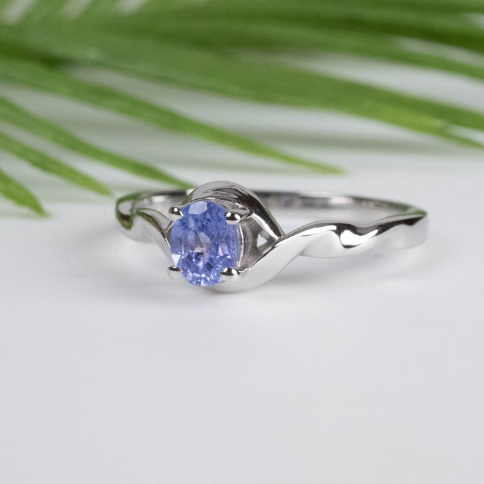 Tanzanite Ring 5x4mm - InnerVision Crystals