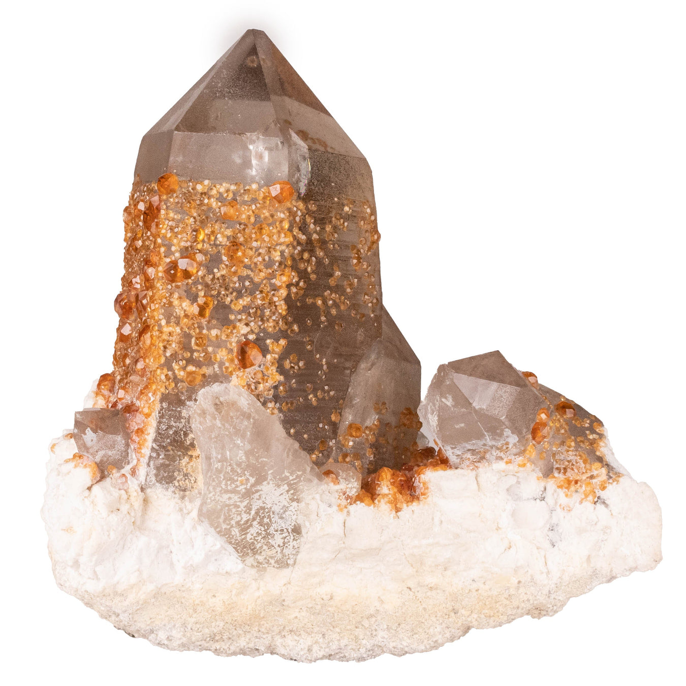 Quartz Crystals Smoky Rose Citrine Rutile