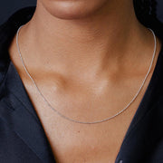 1.5mm Bead Sterling Silver .925 Chain | Choose Size - InnerVision Crystals