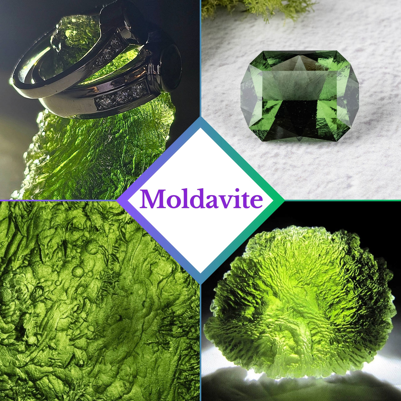 Moldavite InnerVision Crystals