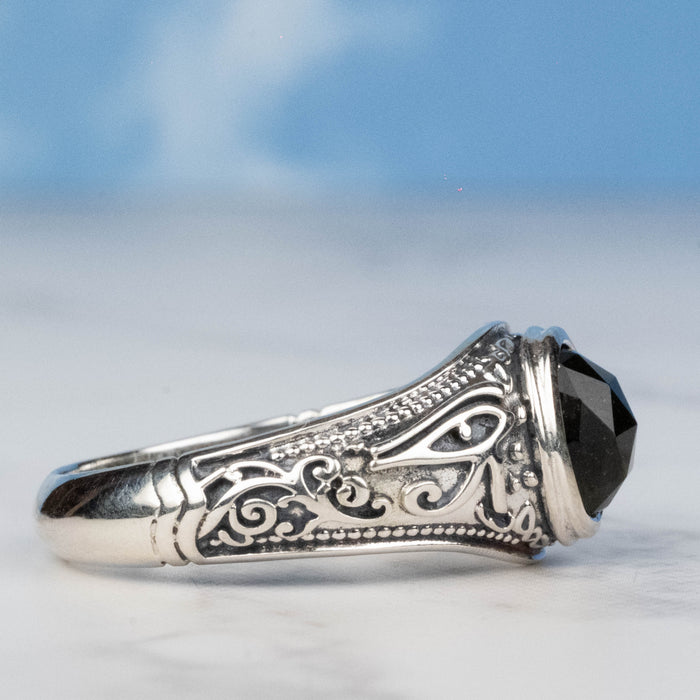 Moldavite Ring 8x6mm Limited Edition Release