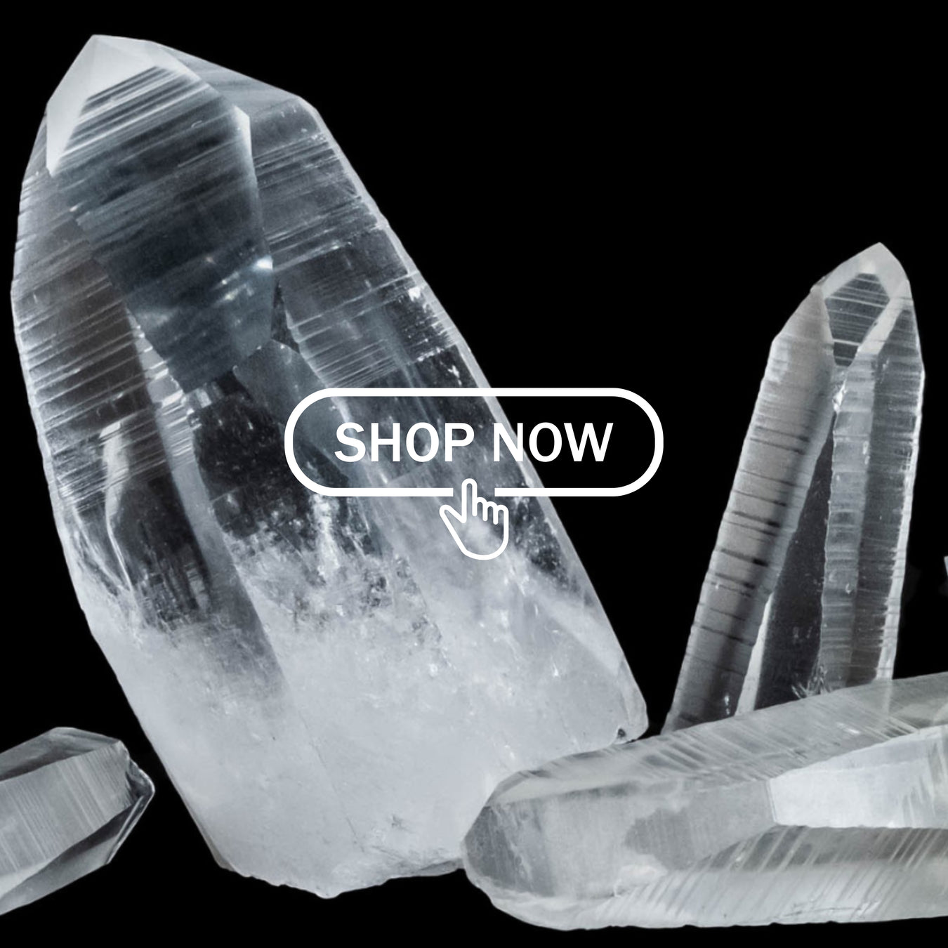 Brazil Lemurian Seed Crystals InnerVision