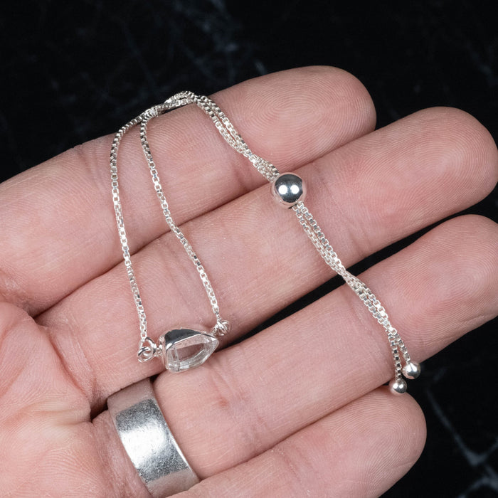 8" Adjustable Bracelet .925 Siver | Choose Stone - InnerVision Crystals