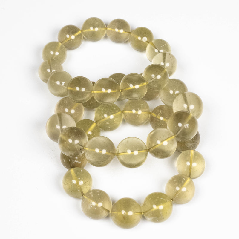 AAA Libyan Desert Glass Bead Bracelet | Choose Size - InnerVision Crystals