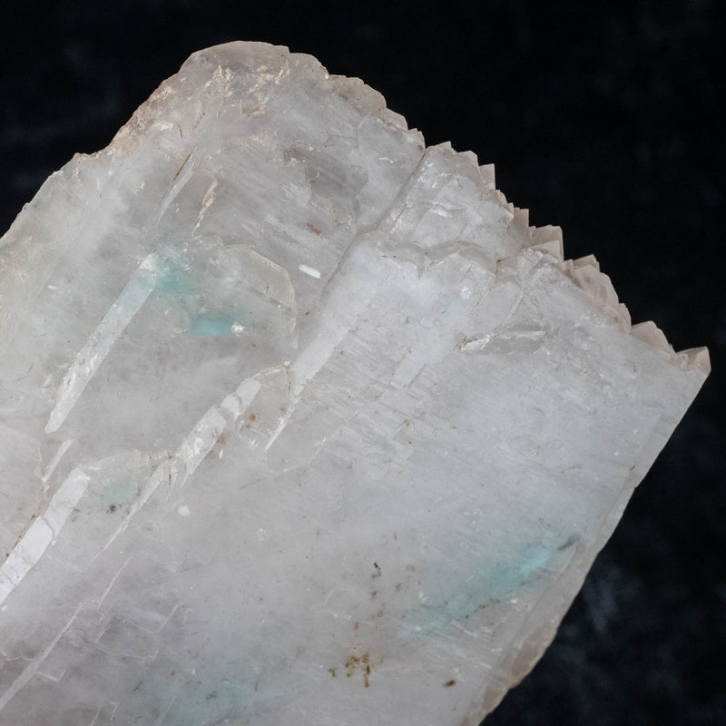Ajoite in Quartz 273 g 125x85mm DT Shard - InnerVision Crystals
