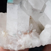 Ajoite in Quartz 164 g 67x54mm Cluster - InnerVision Crystals