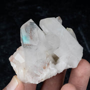 Ajoite in Quartz 164 g 67x54mm Cluster - InnerVision Crystals