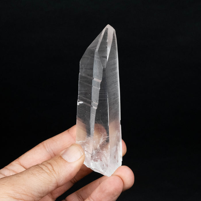 Lemurian Seed Quartz Crystal with Phantom 153 g 111x35mm