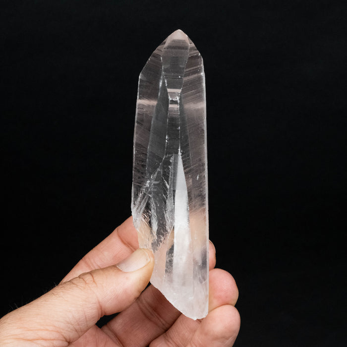 Lemurian Seed Quartz Crystal with Phantom 181 g 122x42mm