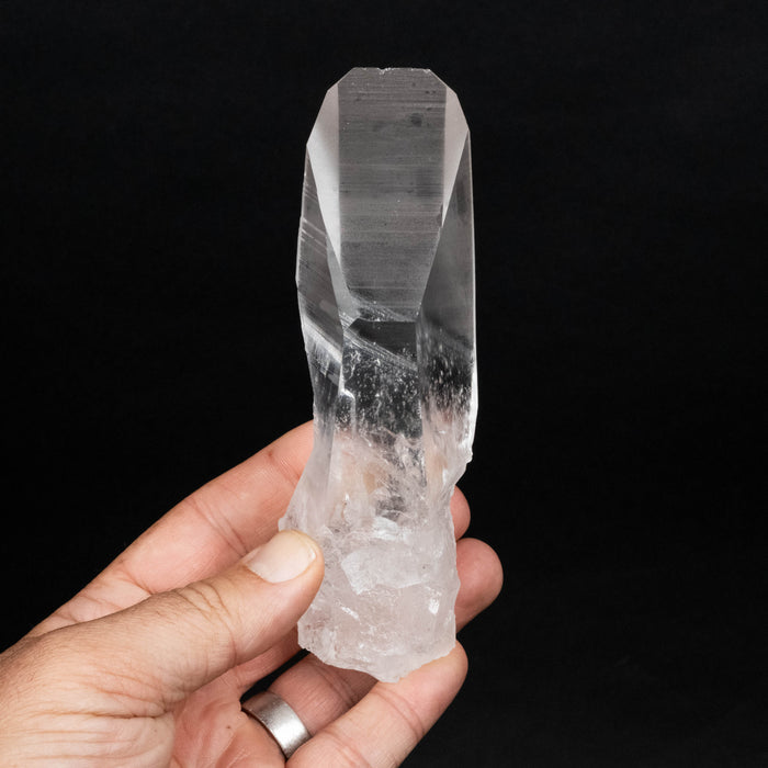 Lemurian Seed Quartz Crystal 313 g 143x39mm