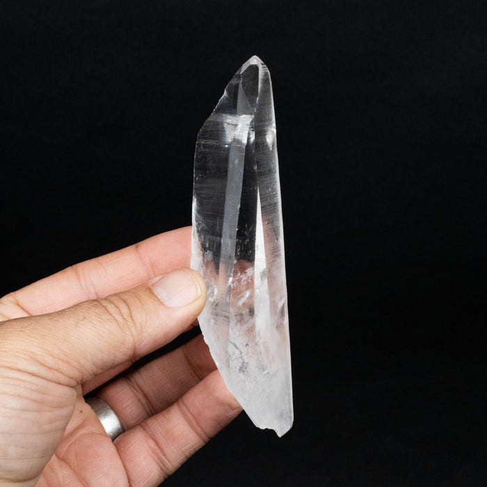 Lemurian Seed Quartz Crystal with DT 132 g 121x34mm