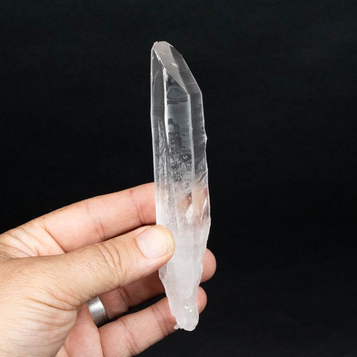 Lemurian Seed Quartz Crystal 114 g 133x27mm