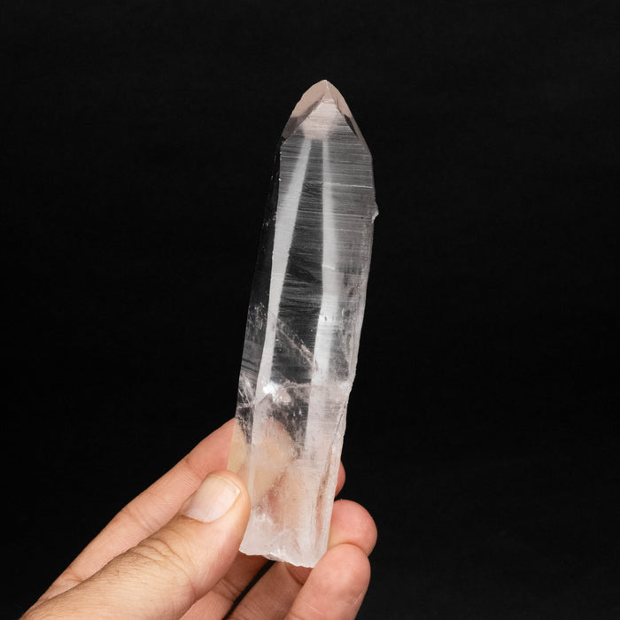 Lemurian Seed Quartz Crystal with Phantom 151 g 135x30mm