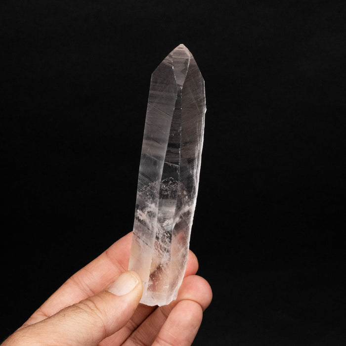 Lemurian Seed Quartz Crystal with Phantom 151 g 135x30mm