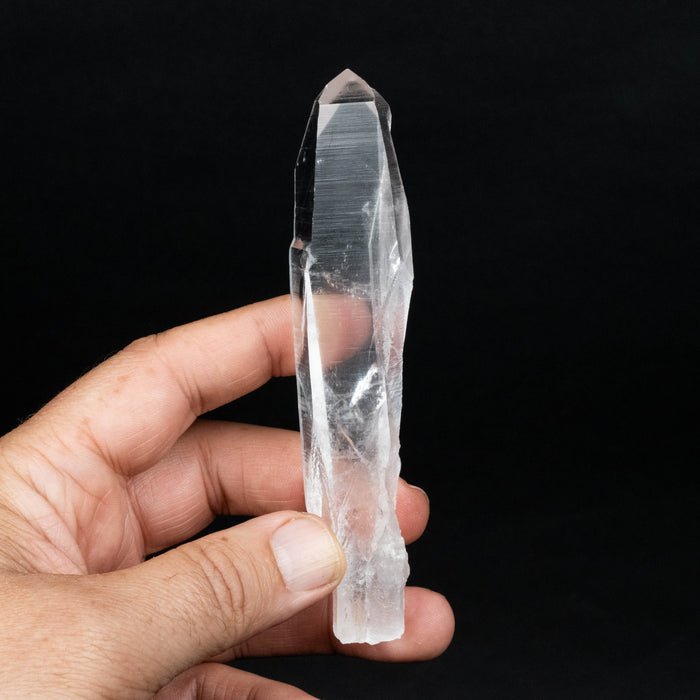 Lemurian Seed Quartz Crystal with Phantom 92 g 126x28mm