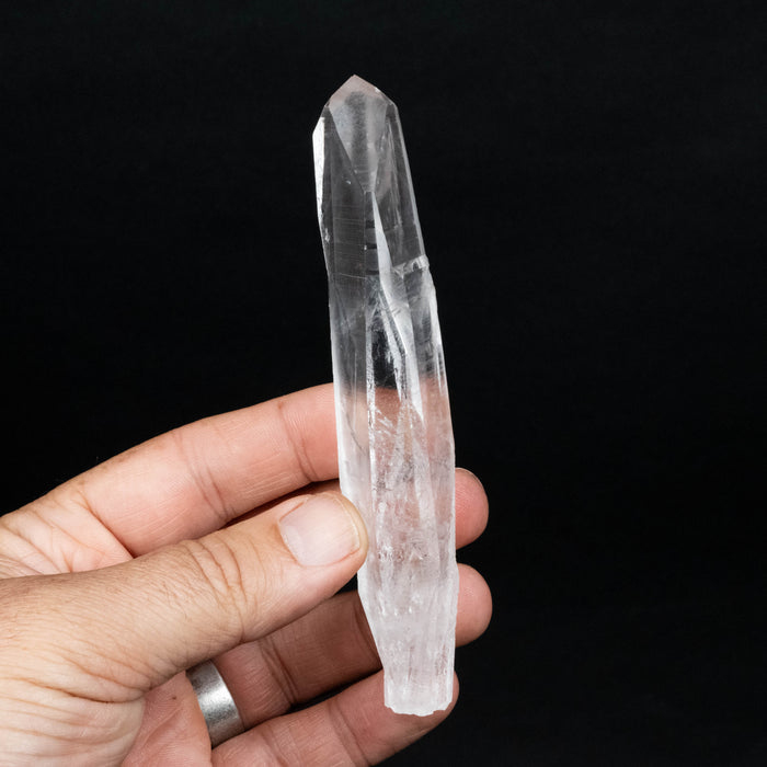 Lemurian Seed Quartz Crystal with Phantom 92 g 126x28mm