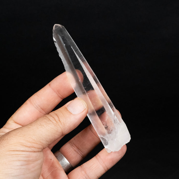 Lemurian Seed Quartz Crystal 70 g 116x24mm