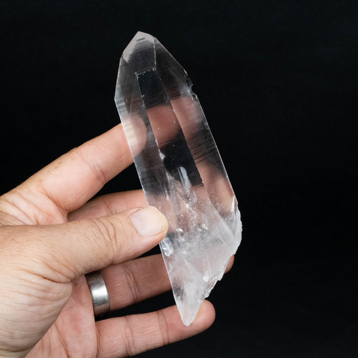 Lemurian Seed Quartz Crystal *DT 208 g 134x35mm