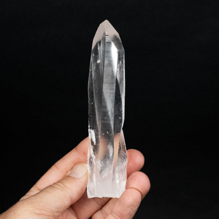 Lemurian Seed Quartz Crystal 196 g 137x40mm