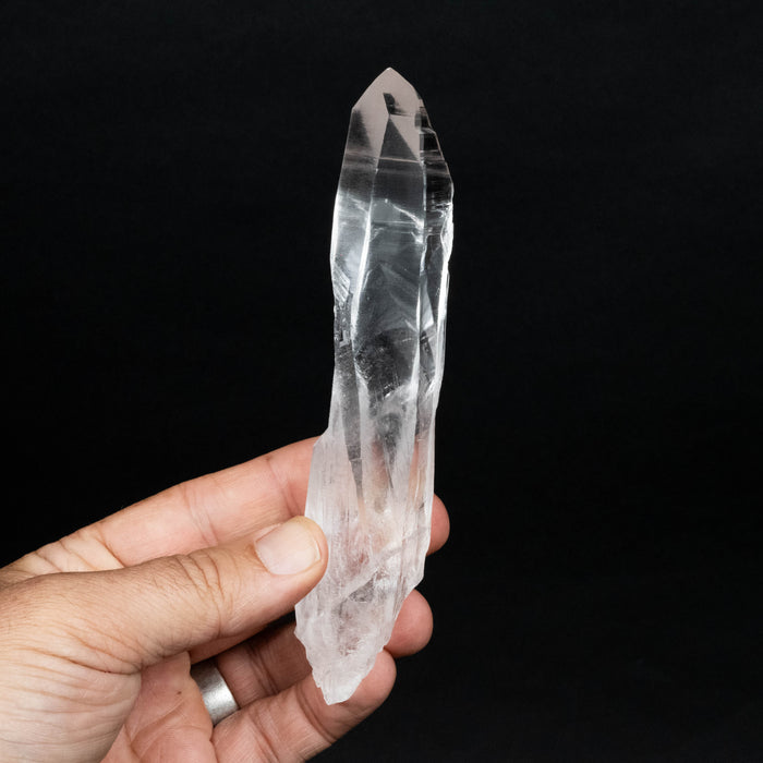 Lemurian Seed Quartz Crystal 155 g 150x31mm