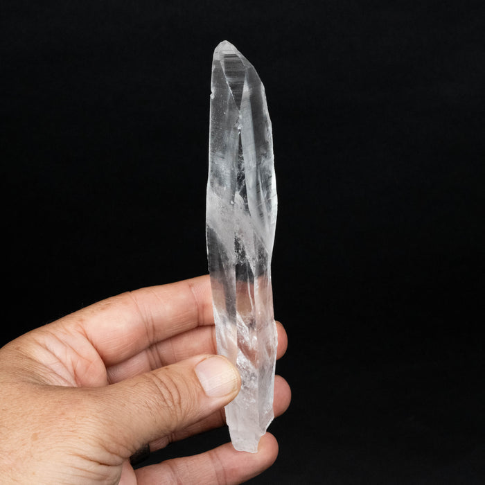 Lemurian Seed Quartz Crystal 140 g 153x30mm