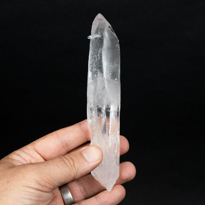 Lemurian Seed Quartz Crystal 140 g 153x30mm